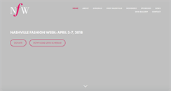 Desktop Screenshot of nashvillefashionweek.com